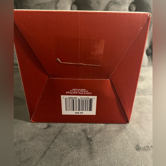 Fitz and Floyd Travel Mug Holiday Christmas Santa Reindeer New In Box 2016 - Picture 4 of 6